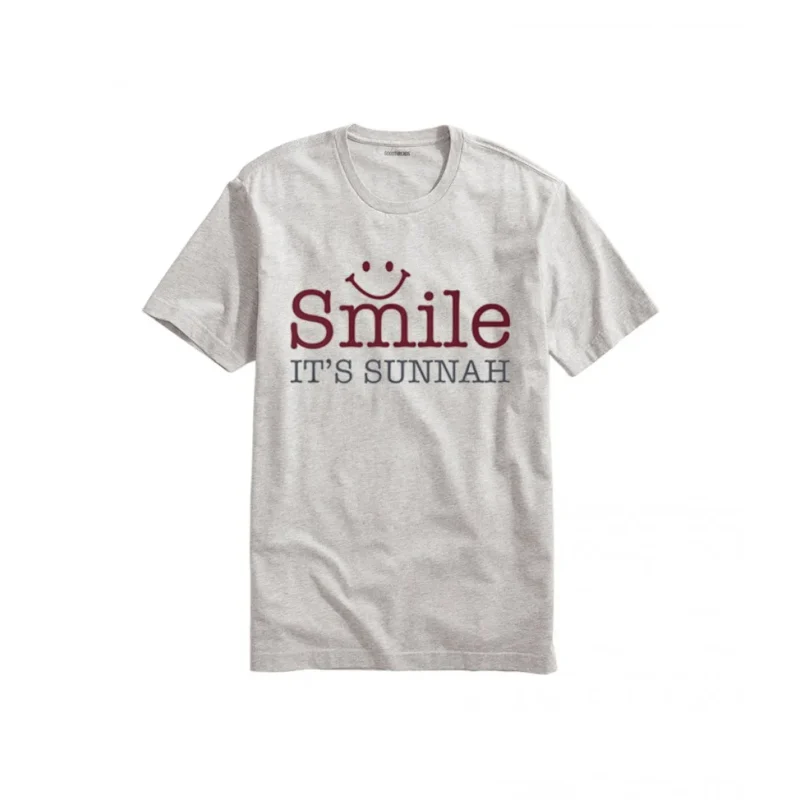 Shop Smile Its Sunnah Digital Printed T-Shirt for Men Online at Best Price in Pakistan