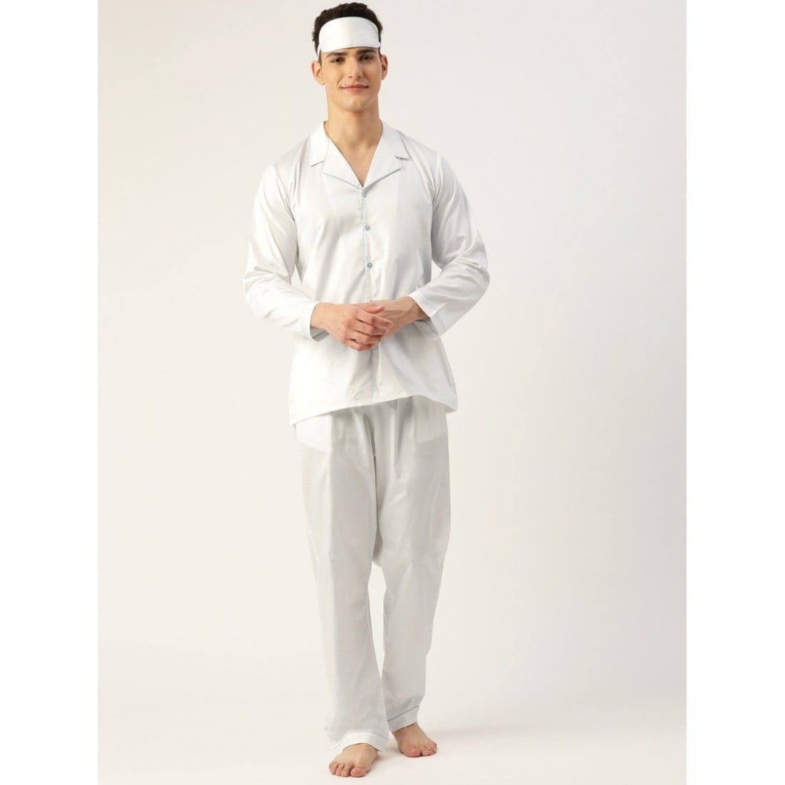 Buy Cotton Men Sleepwear with Blindfold Online in Pakistan