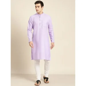 Buy Purple Cotton Kurta for Men Online in Pakistan