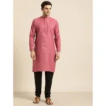 Buy Pink Cotton Kurta for Men Online in Pakistan