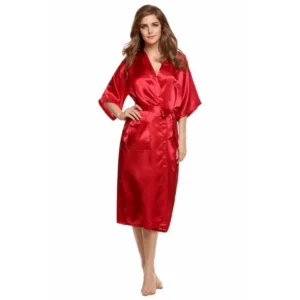 Buy Flapperd Sleeve Red Silk Gown for Women Online at Ajmery Pakistan
