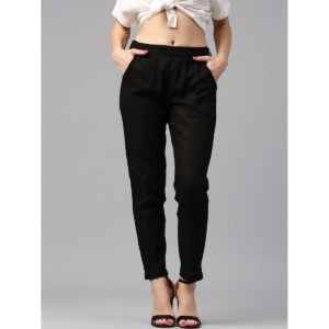 Buy Black Trouser Pants for Ladies Online in Pakistan