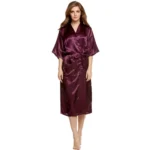Buy Flapperd Sleeve Purple Silk Gown for Women Online at Ajmery Pakistan