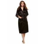 Buy Flapperd Sleeve Black Silk Gown for Women Online at Ajmery Pakistan