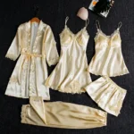 Buy 5 Pieces Skin Nighty Dress for Women Online in Pakistan at Ajmery pk