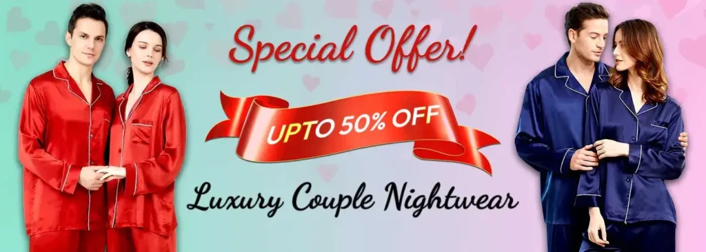 50 Percent Off on Luxury Couple Nightwear | Cash on Delivery | Ajmery Pakistan