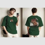 Buy Green Money Printed Drop Shoulder Tees Online| Ajmery Pk